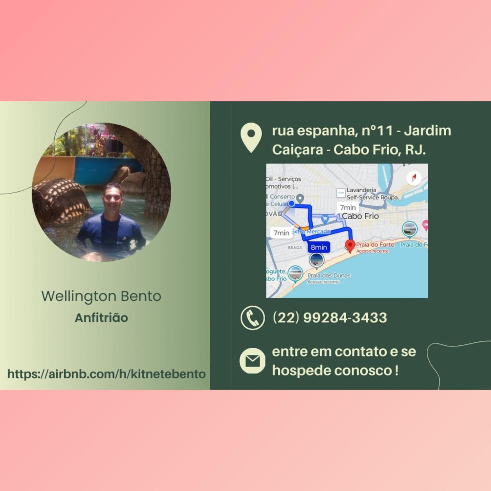 Apartamento Kitnet Bento Cabo Frío